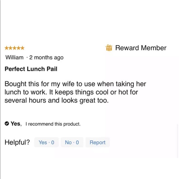 NWT Office Depot® Insulated Stripes Lunch Box - Picture 6 of 6